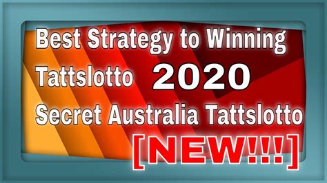 chances of winning tattslotto